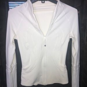 Lululemon white reversible define jacket